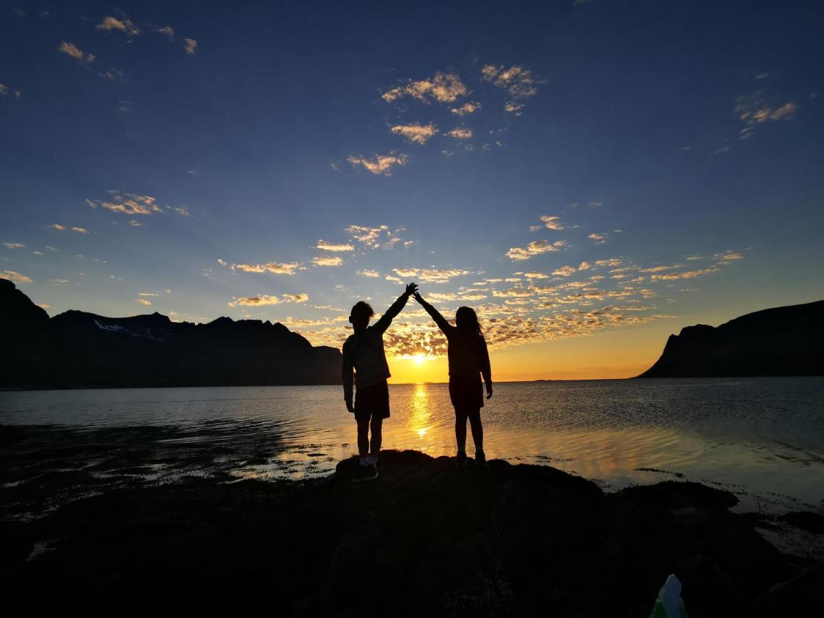 Rystad Midnight Sun And Nature Apartment Bagian luar foto